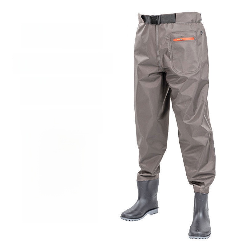 Fishing Rain Suit - Pantalon de pluie intégral, longueur taille,