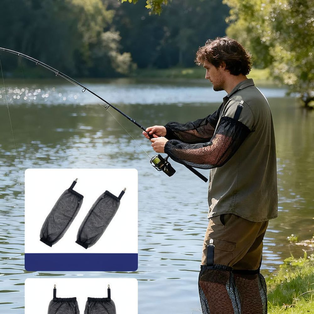 Fishing Gloves - Ensemble de vêtements anti-moustiques en tissu