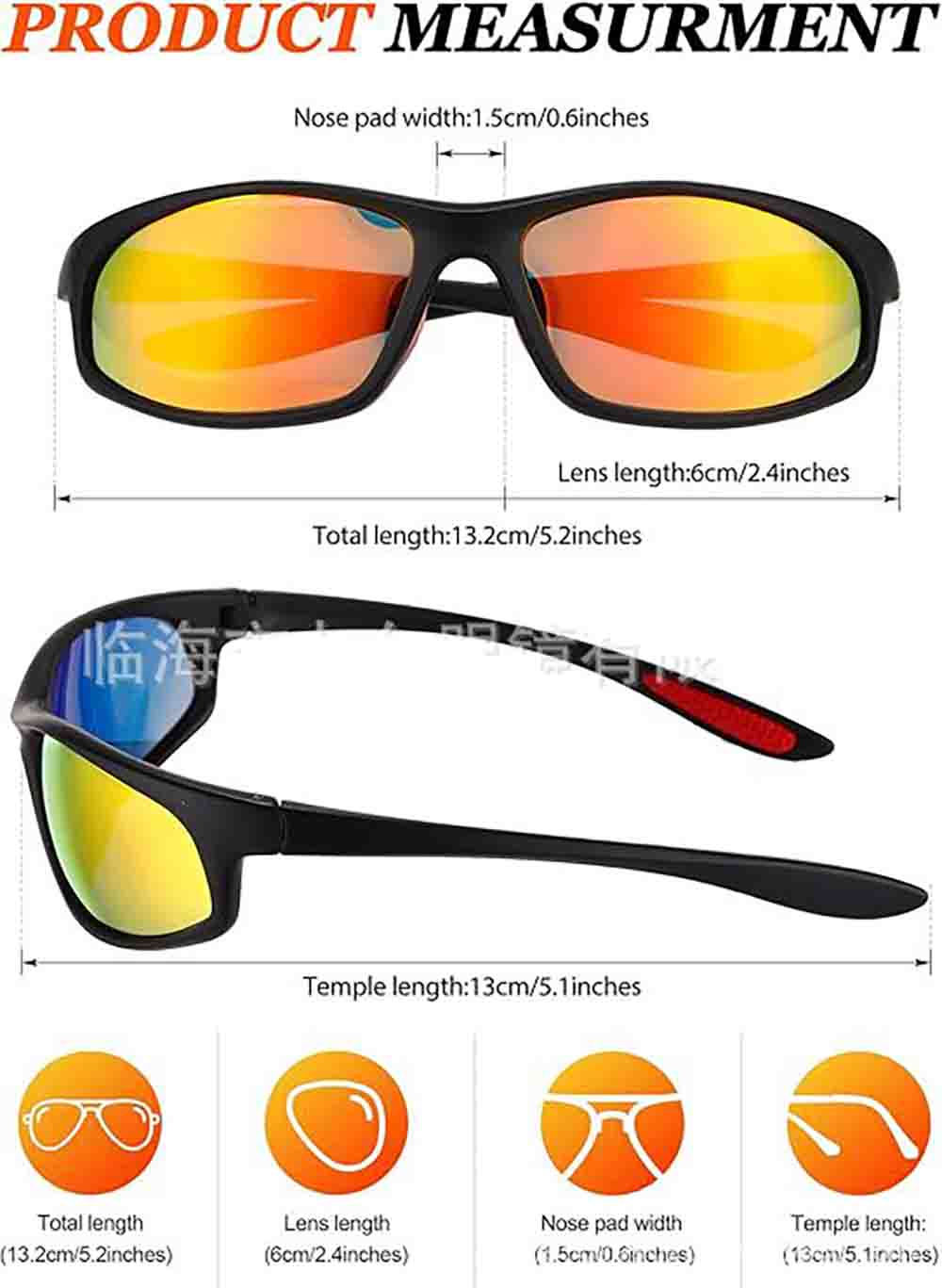 Lunettes de soleil polarisées  - Fishing Sunglasses Polarized avis et prix