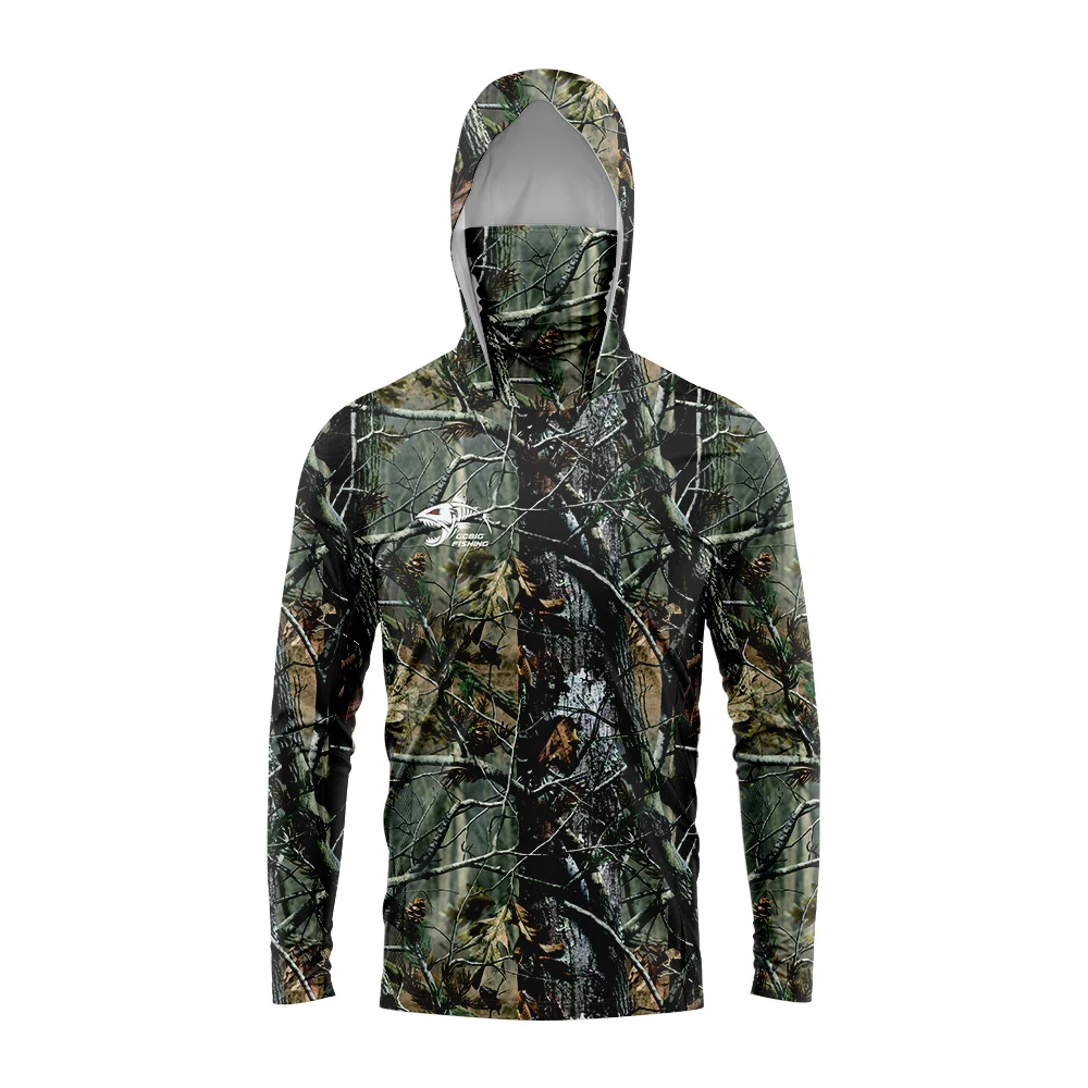 Sweat à capuche de pêche camou - Fishing Mask Sun Protection avis et prix
