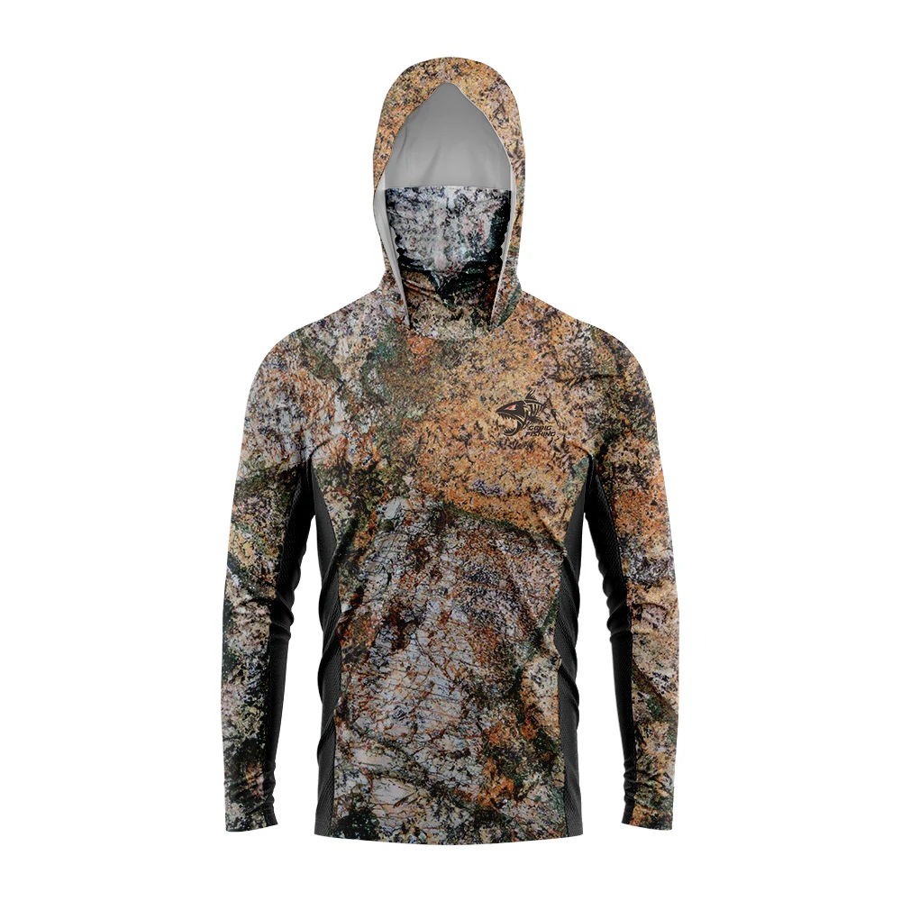 Sweat à capuche de pêche camou - Fishing Mask Sun Protection avis et prix