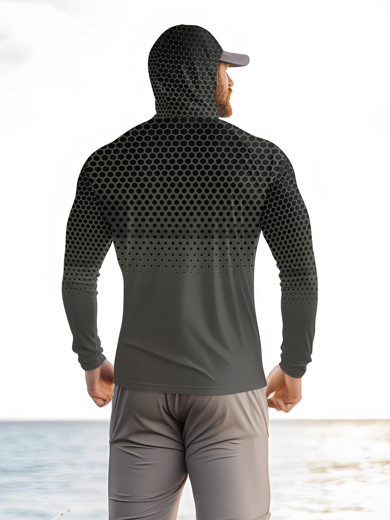 Sweat à capuche de pêche pour  - Fishing Mask Sun Protection avis et prix