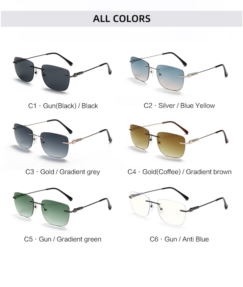 Lunettes de soleil sans montur - Fishing Sunglasses Polarized avis et prix