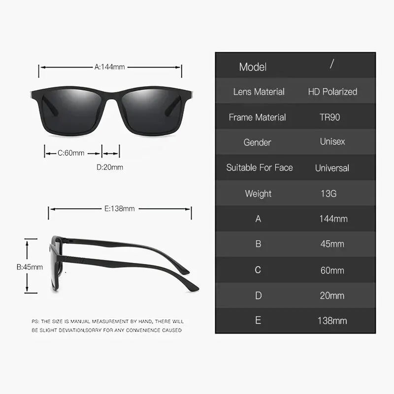 Lunettes de soleil classiques  - Fishing Sunglasses Polarized avis et prix