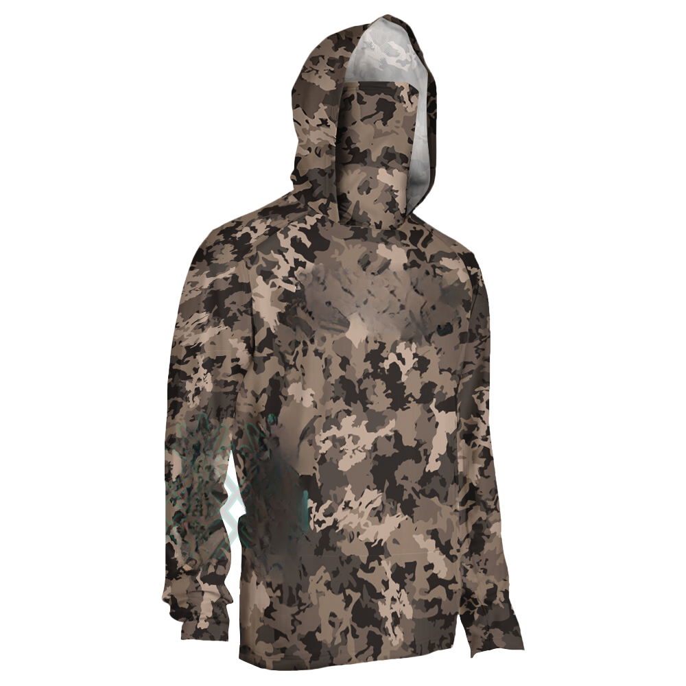 Haut de pêche pour homme vert  - Fishing Mask Sun Protection avis et prix